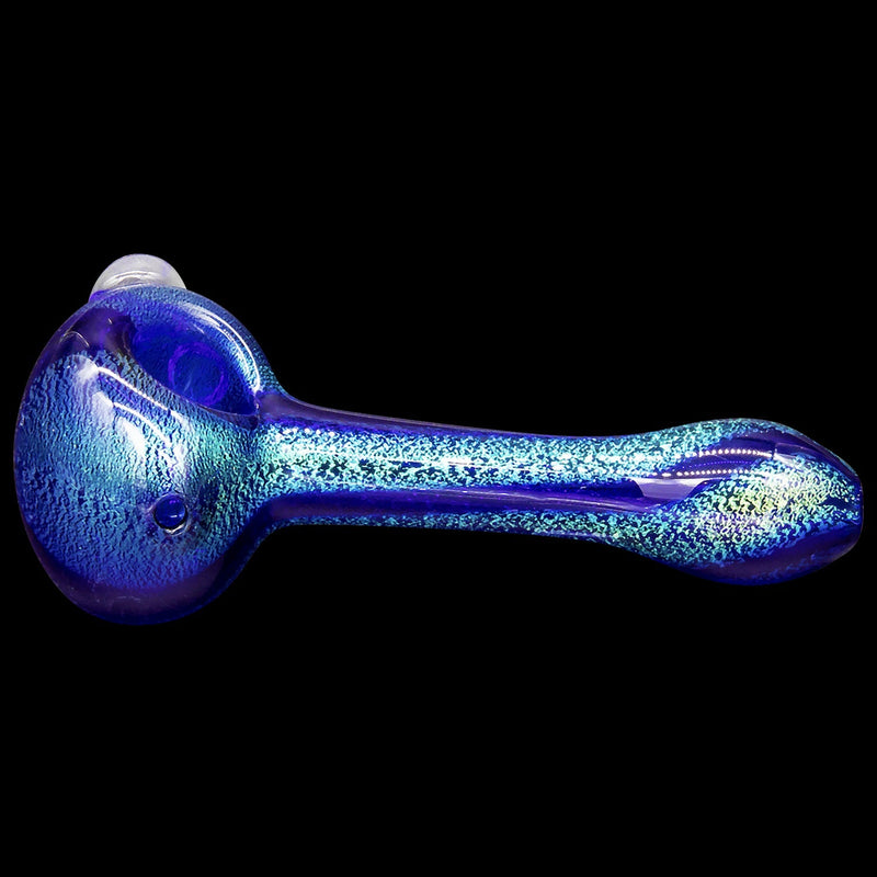 LA Pipes  Galactic Storm Full Dichro Spoon Hand Pipe LA Pipes