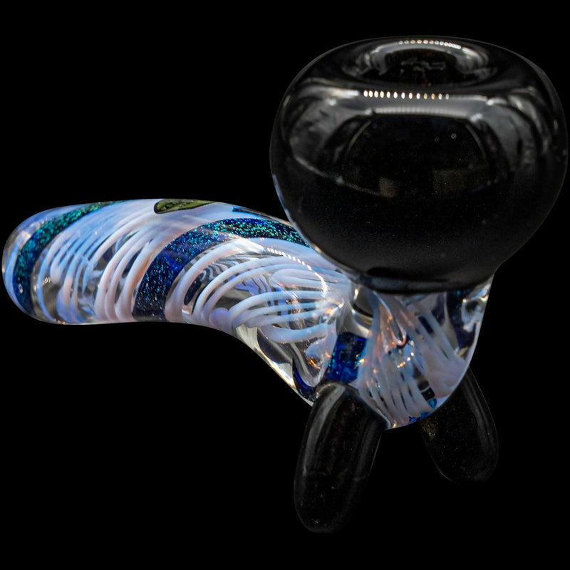 LA Pipes  Galactic Storm Slime & Dichro Sherlock Pipe LA Pipes