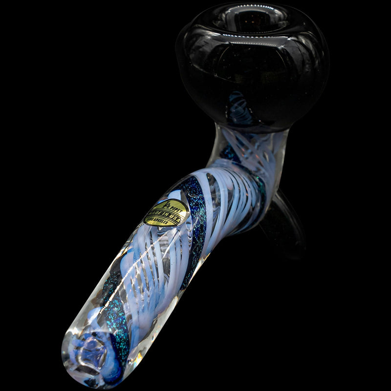 LA Pipes  Galactic Storm Slime & Dichro Sherlock Pipe LA Pipes