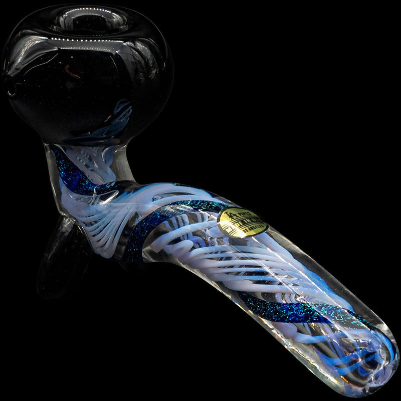 LA Pipes  Galactic Storm Slime & Dichro Sherlock Pipe LA Pipes