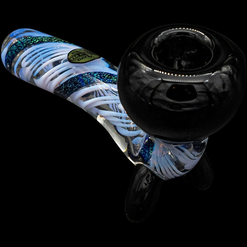 LA Pipes  Galactic Storm Slime & Dichro Sherlock Pipe LA Pipes