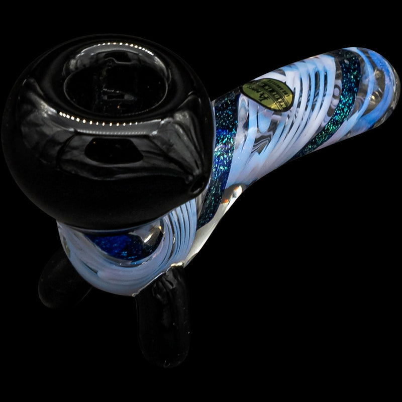 LA Pipes  Galactic Storm Slime & Dichro Sherlock Pipe LA Pipes