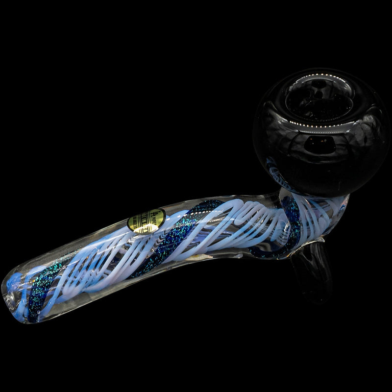 LA Pipes  Galactic Storm Slime & Dichro Sherlock Pipe LA Pipes