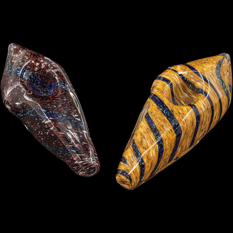 LA Pipes  Gemstone Sparking Glass Pipe LA Pipes