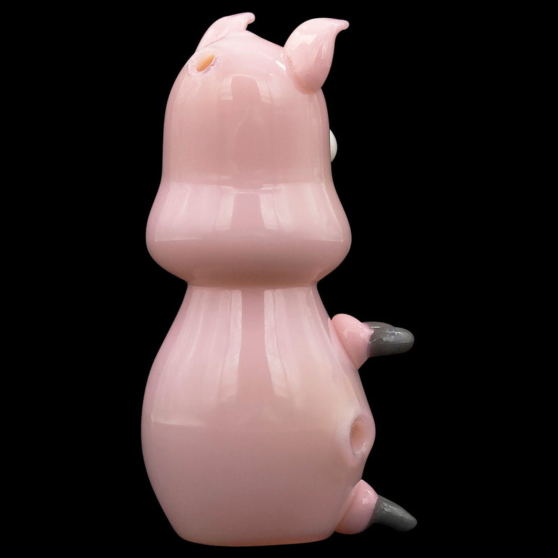 LA Pipes  Little Piggy Hand Pipe in Tan or Pink LA Pipes