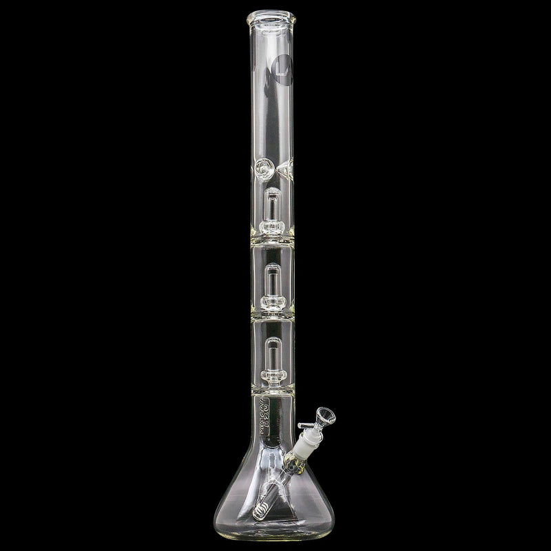 LA Pipes  Magnum Flow Thick Glass Beaker Showerhead Perc Bong LA Pipes