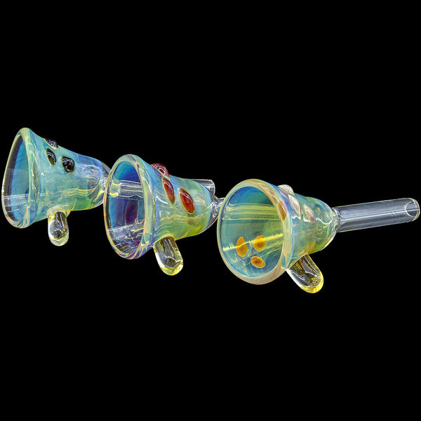 LA Pipes  Mission Bell Pull-Stem Slide Bowl LA Pipes