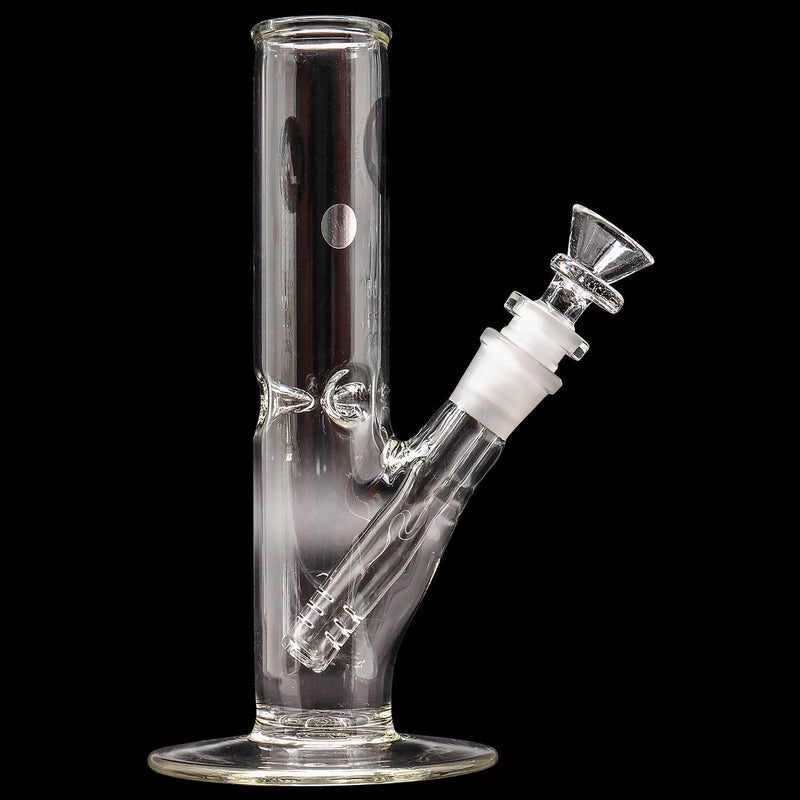 LA Pipes  No BS 8 Inch Straight Bong with Ice Pinch LA Pipes