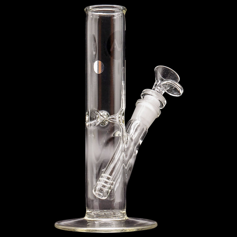 LA Pipes  No BS 8 Inch Straight Bong with Ice Pinch LA Pipes