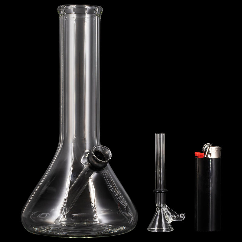 LA Pipes  One Classic Clear Beaker Base Bong LA Pipes