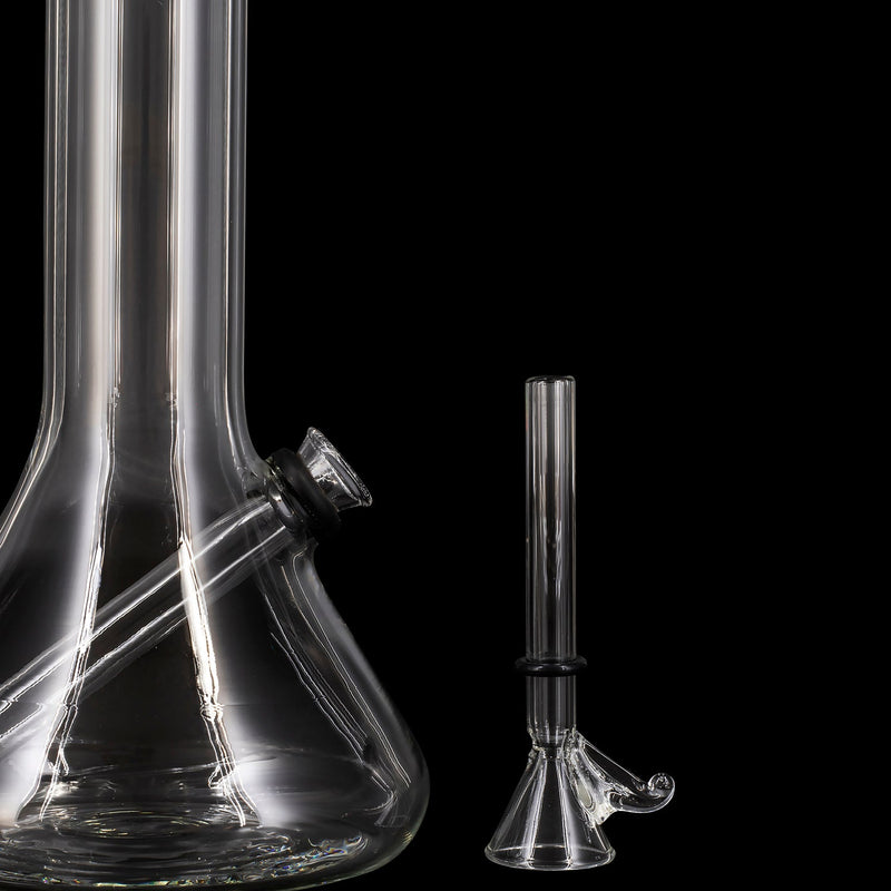 LA Pipes  One Classic Clear Beaker Base Bong LA Pipes