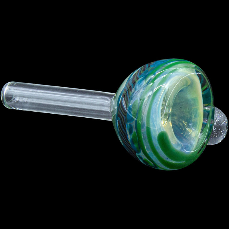 LA Pipes  Painted Warrior Pull-Stem Slide Bowl LA Pipes