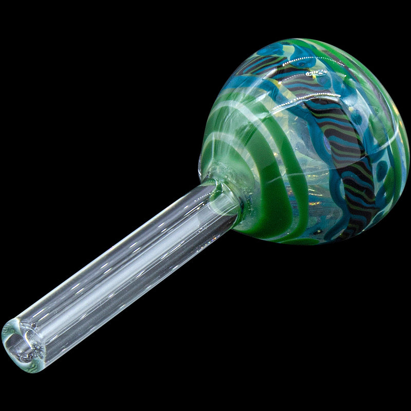 LA Pipes  Painted Warrior Pull-Stem Slide Bowl LA Pipes