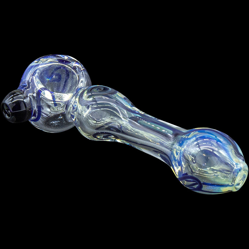 LA Pipes  Painted Warrior Spoon Glass Pipe LA Pipes