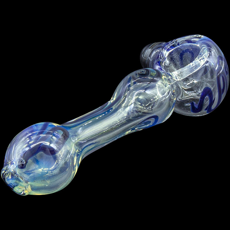 LA Pipes  Painted Warrior Spoon Glass Pipe LA Pipes