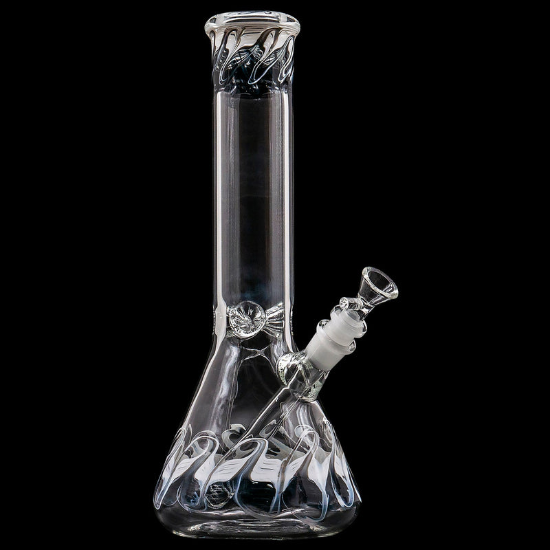 LA Pipes  Phoenix Rising Color Wrapped Beaker Bong LA Pipes