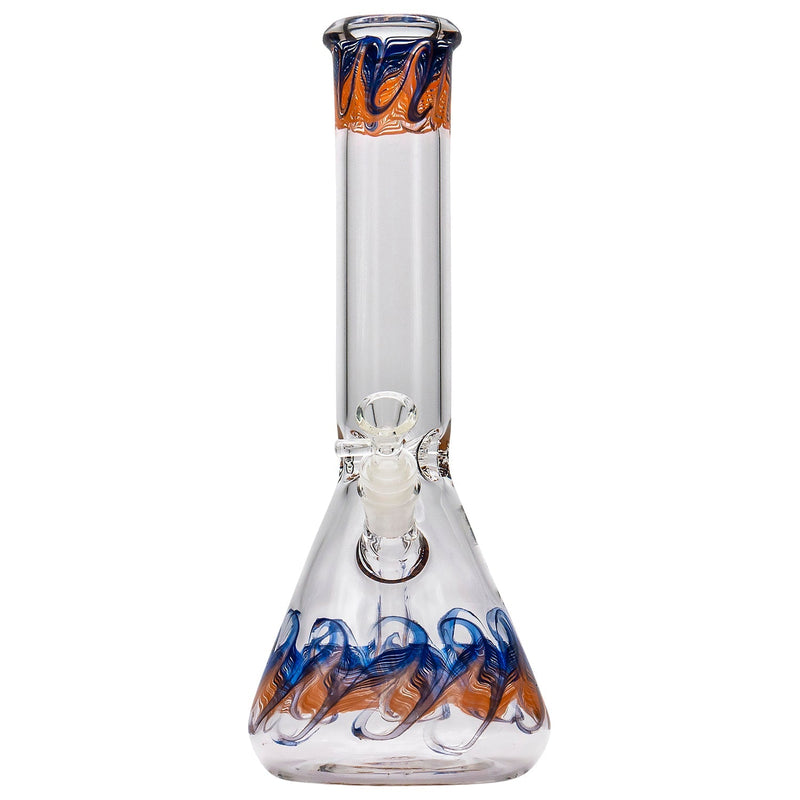 LA Pipes  Phoenix Rising Color Wrapped Beaker Bong LA Pipes