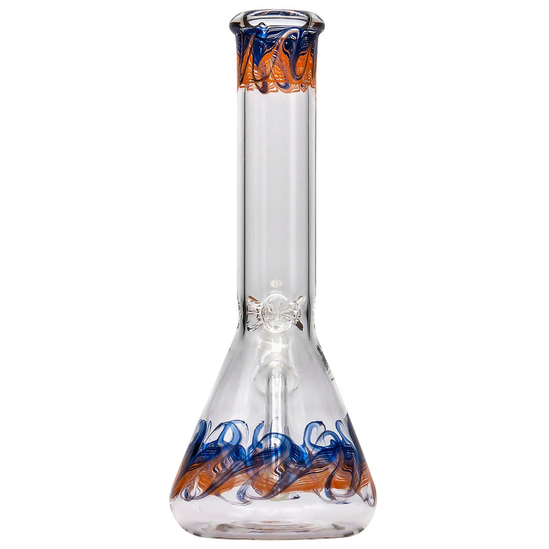 LA Pipes  Phoenix Rising Color Wrapped Beaker Bong LA Pipes