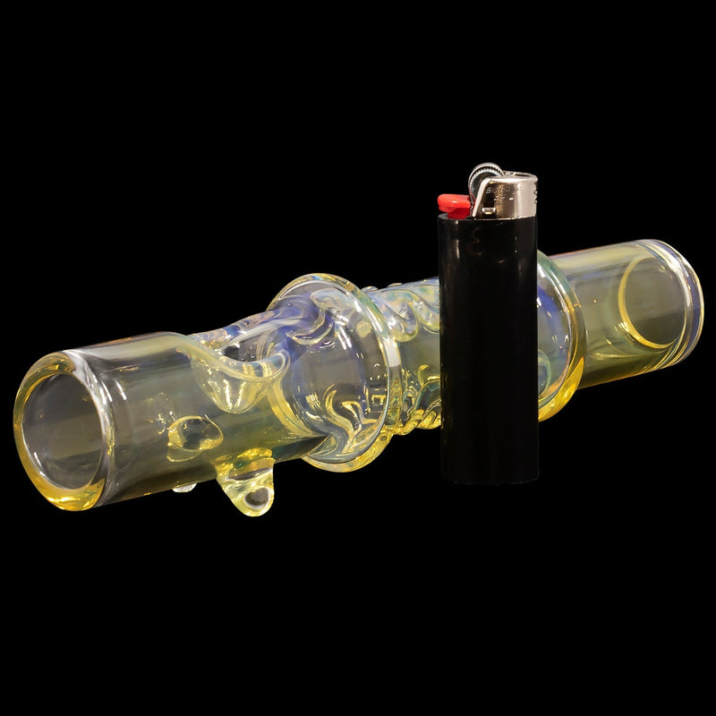 LA Pipes  Piper Silver Fumed Steamroller LA Pipes