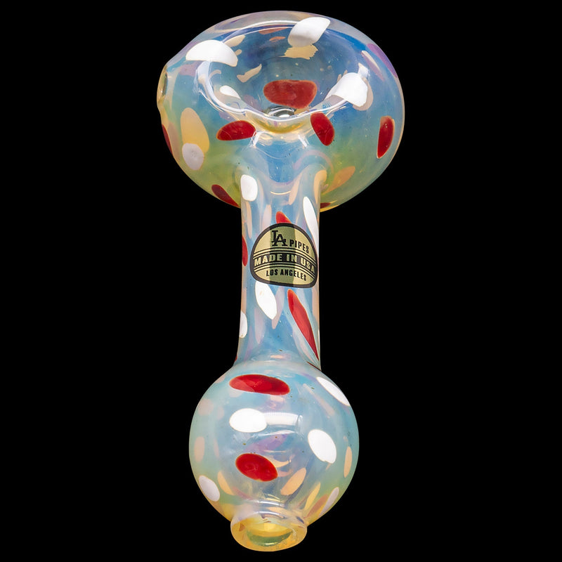 LA Pipes  Polka Dot Glass Spoon Pipe LA Pipes