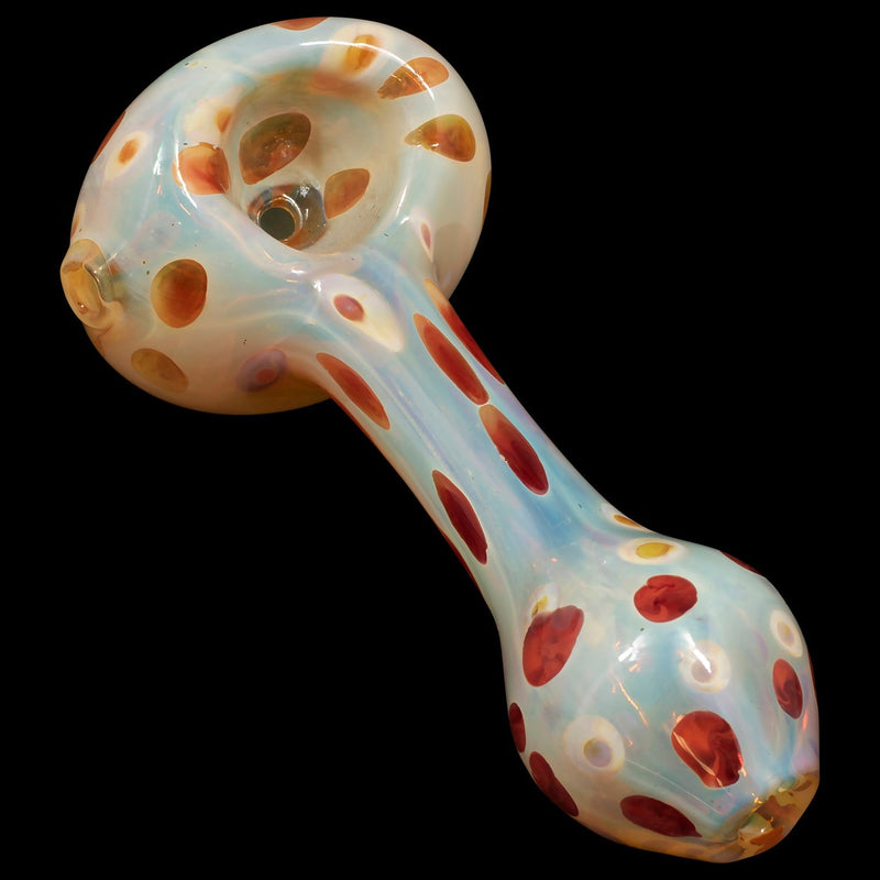 LA Pipes  Polka Dot Glass Spoon Pipe LA Pipes