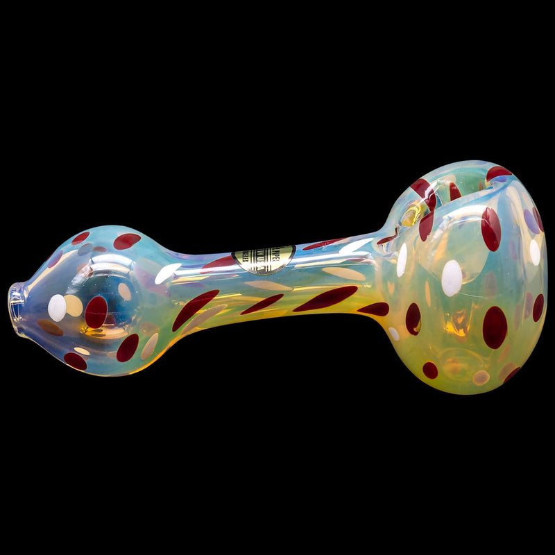 LA Pipes  Polka Dot Glass Spoon Pipe LA Pipes