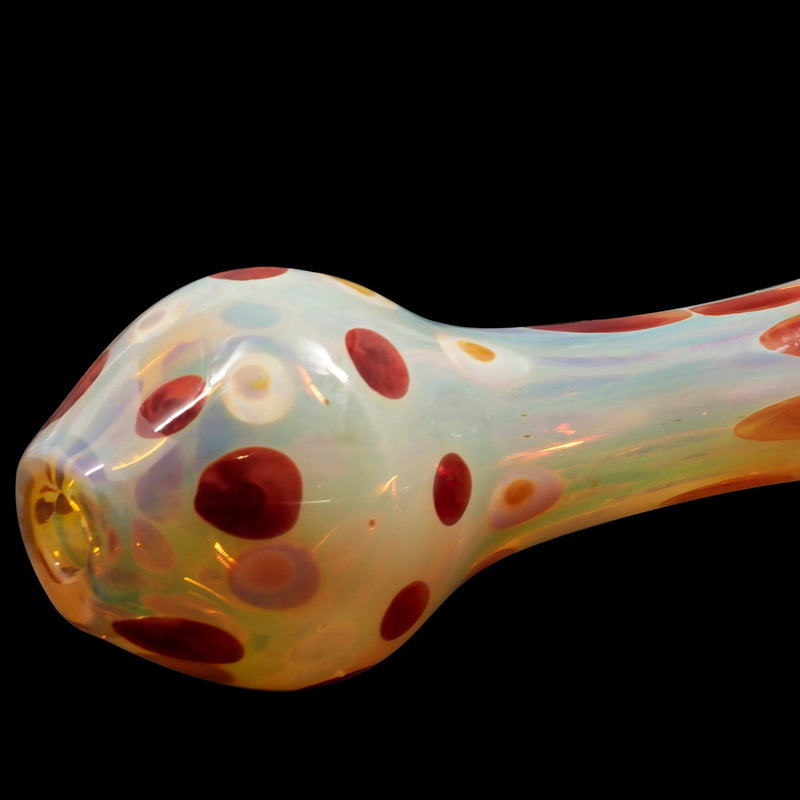 LA Pipes  Polka Dot Glass Spoon Pipe LA Pipes