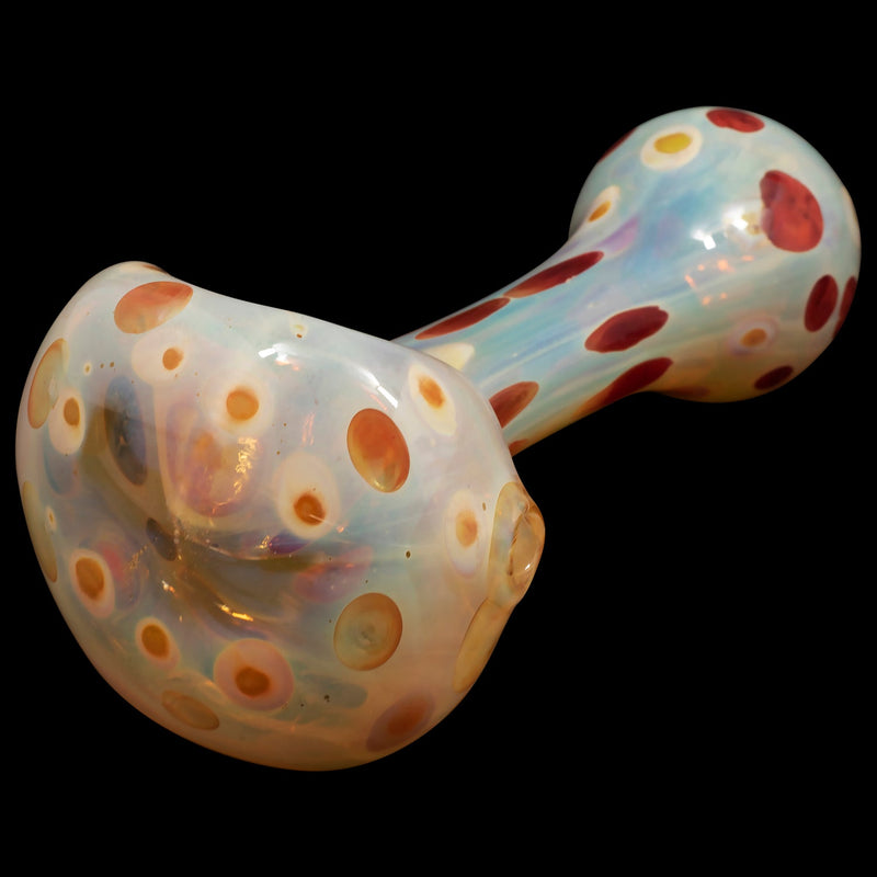 LA Pipes  Polka Dot Glass Spoon Pipe LA Pipes