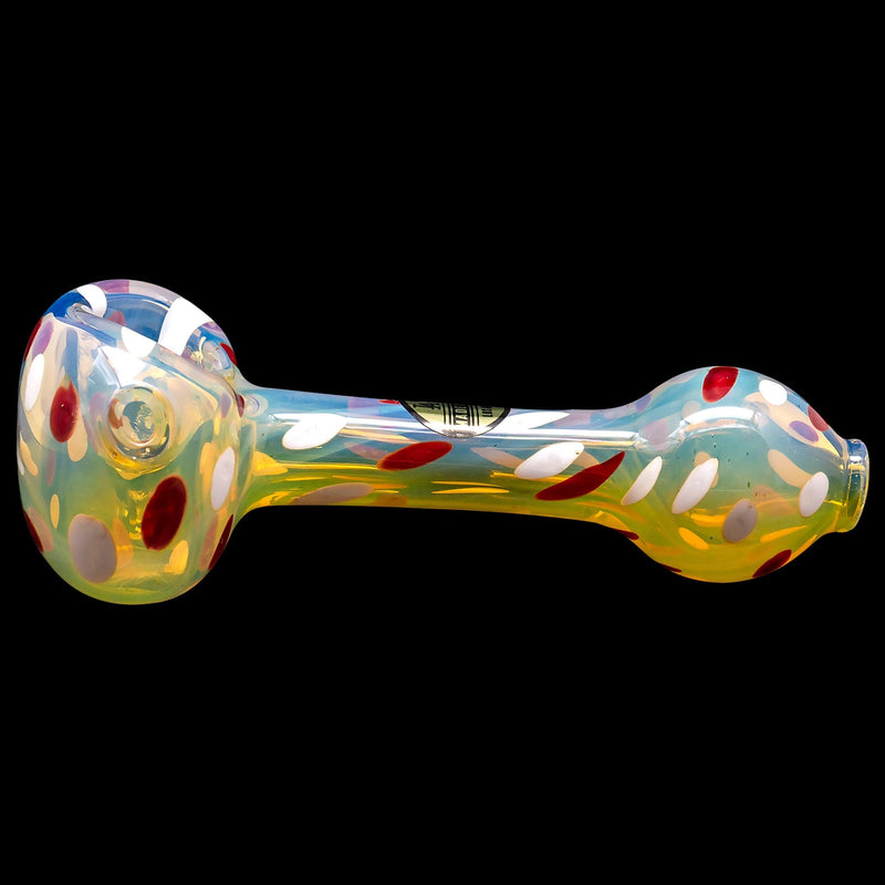 LA Pipes  Polka Dot Glass Spoon Pipe LA Pipes