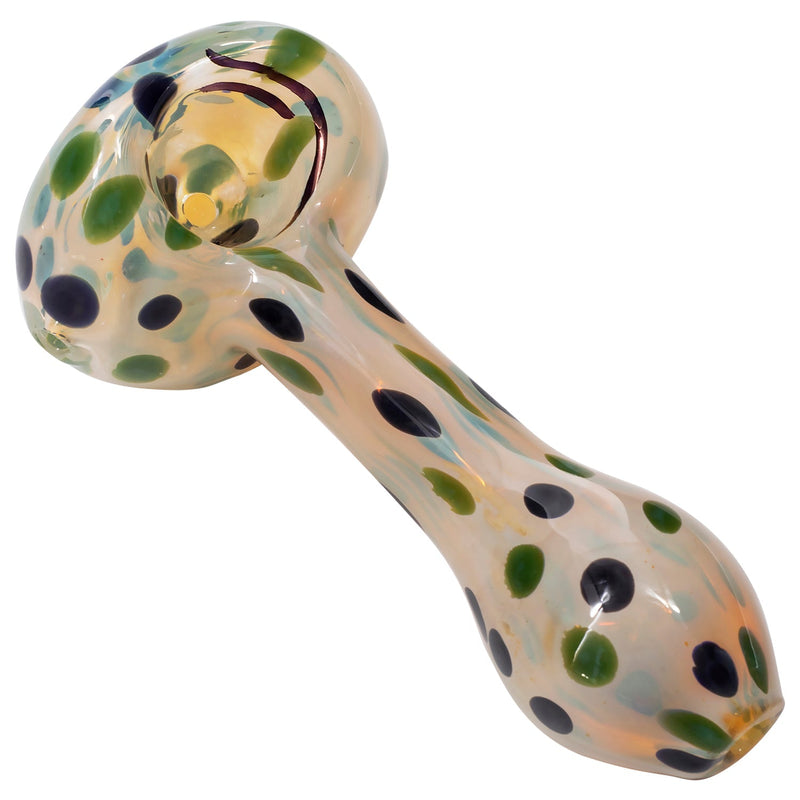 LA Pipes  Polka Dot Glass Spoon Pipe LA Pipes