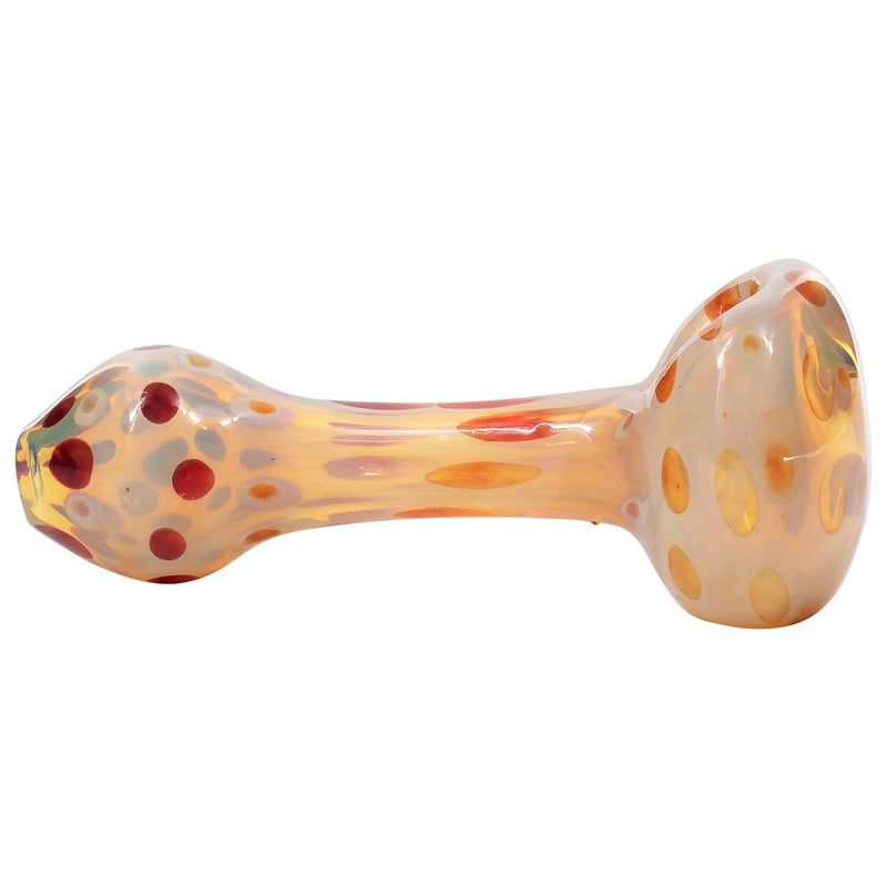 LA Pipes  Polka Dot Glass Spoon Pipe LA Pipes