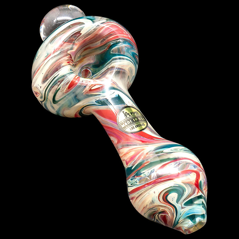 LA Pipes  Primordial Ooze Glass Spoon Pipe LA Pipes