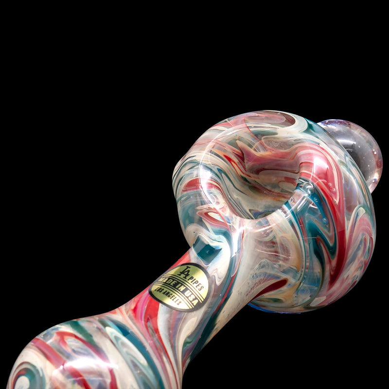 LA Pipes  Primordial Ooze Glass Spoon Pipe LA Pipes