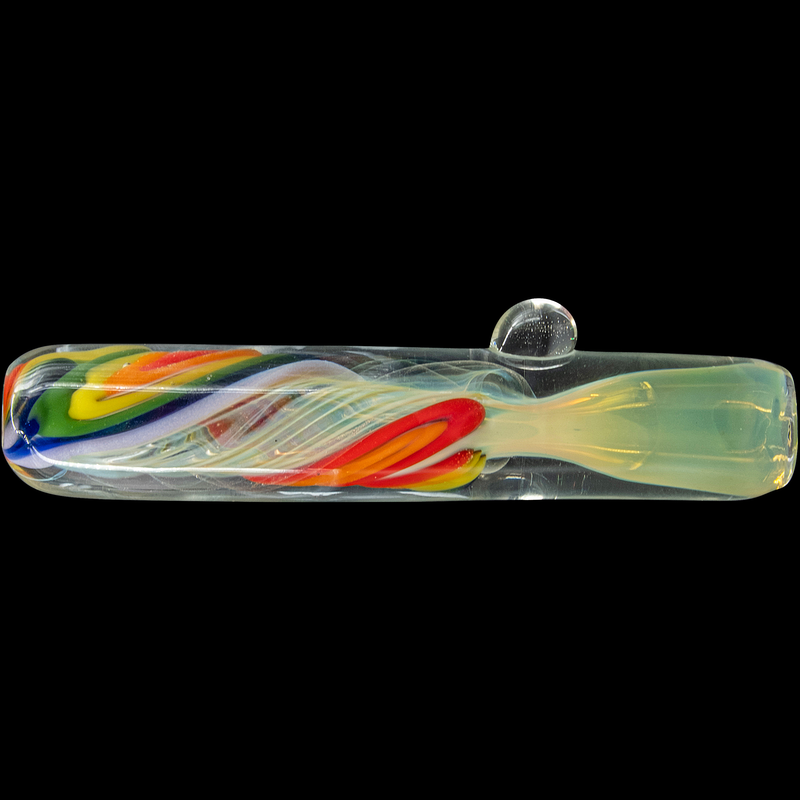 LA Pipes  Rainbow Fume Chillum Pipe LA Pipes