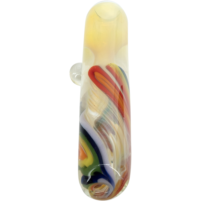 LA Pipes  Rainbow Fume Chillum Pipe LA Pipes