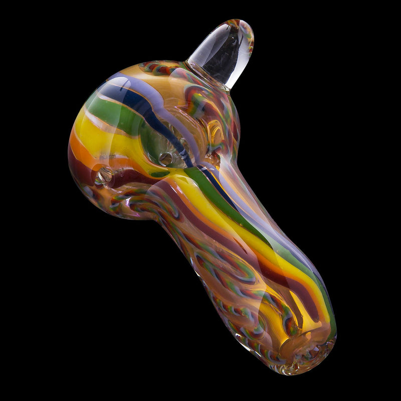 LA Pipes  Rainbow Gold Fumed Marble Pipe LA Pipes