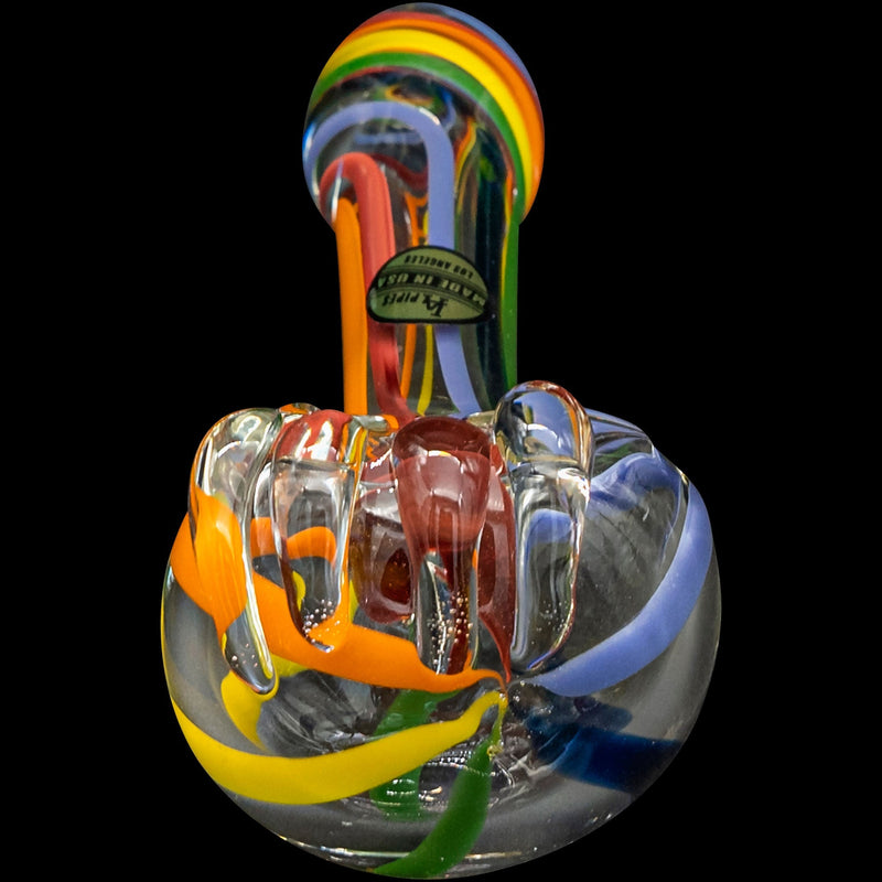 LA Pipes  Rainbow Ripper Spoon Hand-Pipe LA Pipes