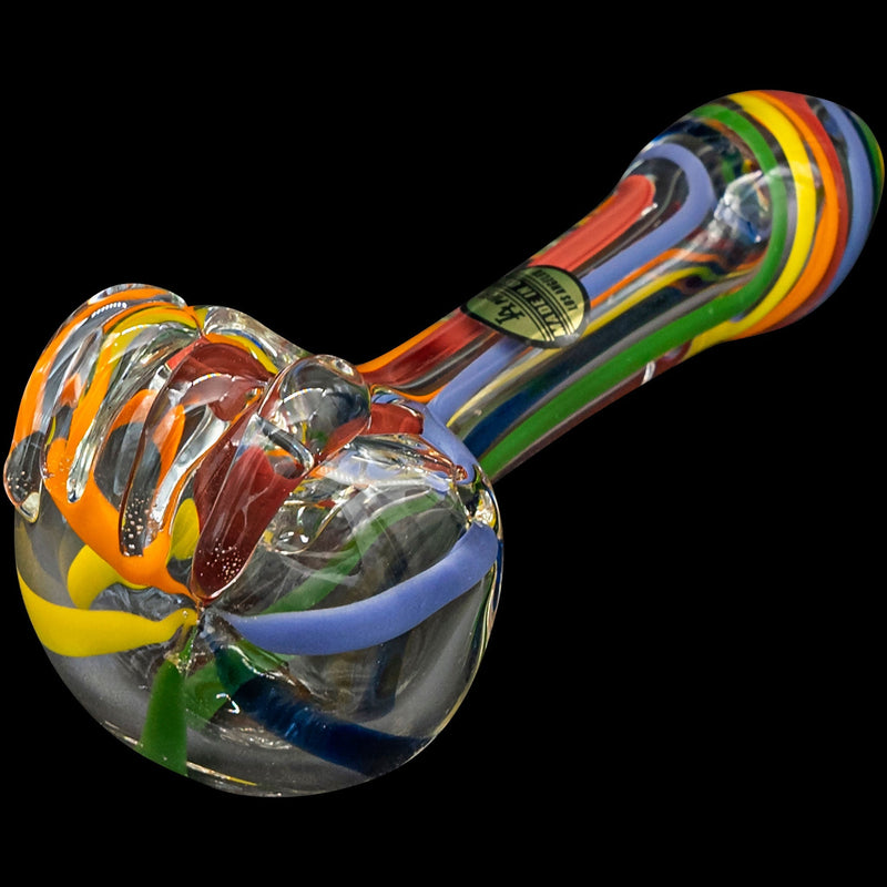 LA Pipes  Rainbow Ripper Spoon Hand-Pipe LA Pipes