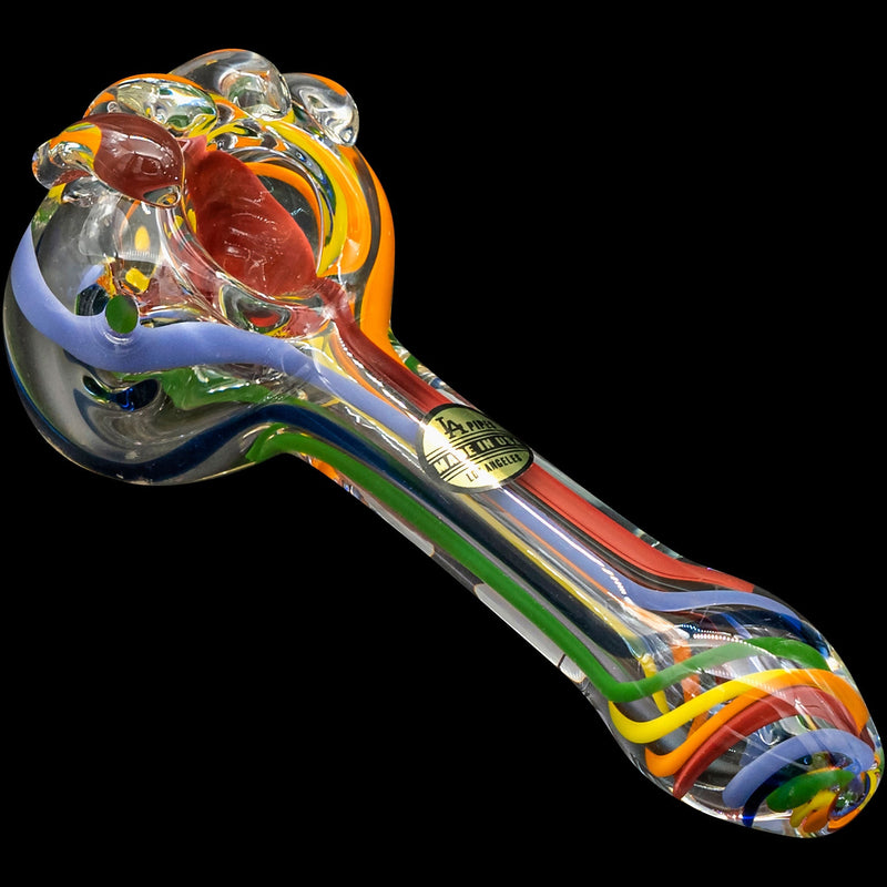 LA Pipes  Rainbow Ripper Spoon Hand-Pipe LA Pipes