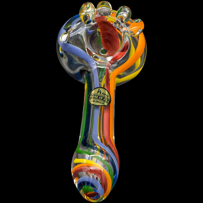 LA Pipes  Rainbow Ripper Spoon Hand-Pipe LA Pipes