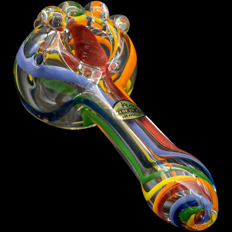 LA Pipes  Rainbow Ripper Spoon Hand-Pipe LA Pipes