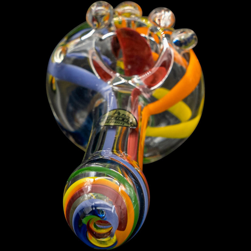 LA Pipes  Rainbow Ripper Spoon Hand-Pipe LA Pipes