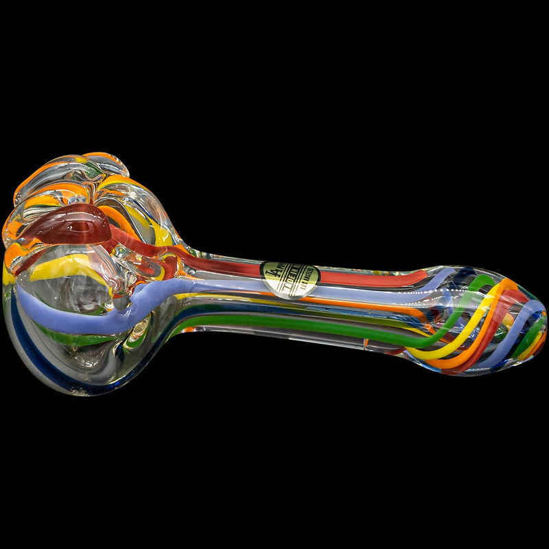 LA Pipes  Rainbow Ripper Spoon Hand-Pipe LA Pipes