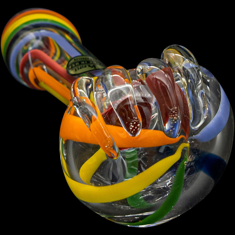 LA Pipes  Rainbow Ripper Spoon Hand-Pipe LA Pipes