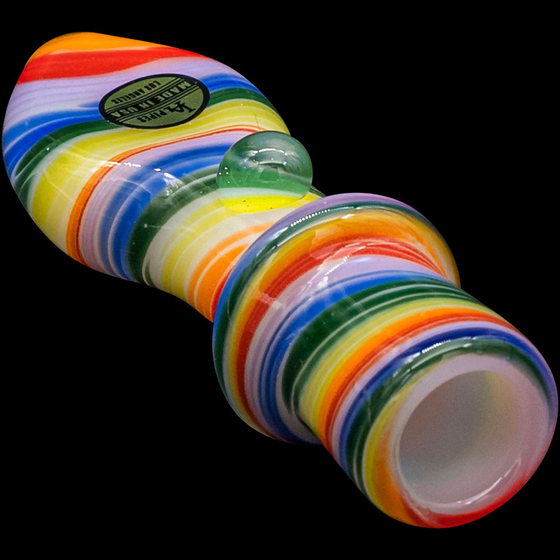 LA Pipes  Rainbow Tornado Chillum Pipe LA Pipes