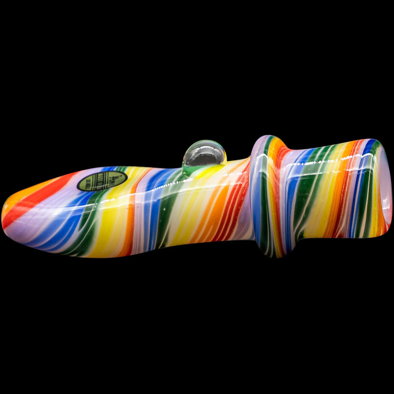 LA Pipes  Rainbow Tornado Chillum Pipe LA Pipes