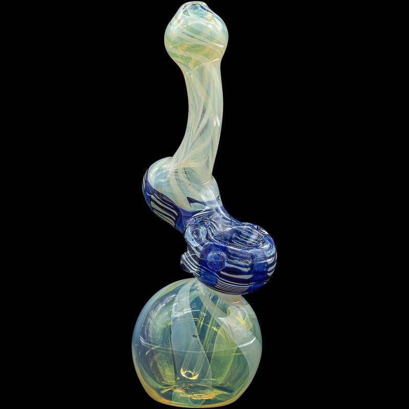 LA Pipes  Rake Bubb Fumed Sherlock Bubbler Pipe (Various Colors) LA Pipes