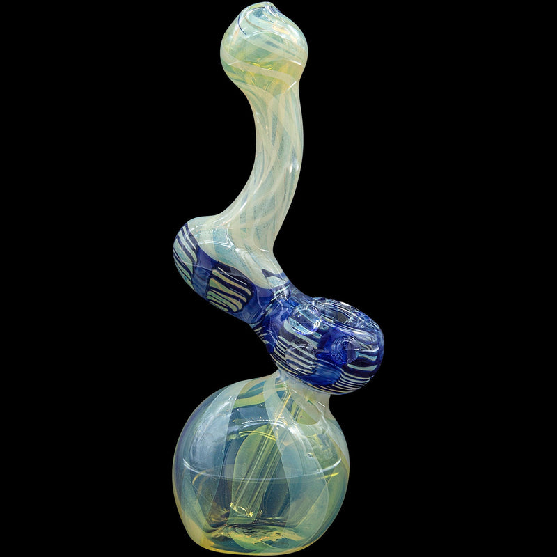 LA Pipes  Rake Bubb Fumed Sherlock Bubbler Pipe (Various Colors) LA Pipes