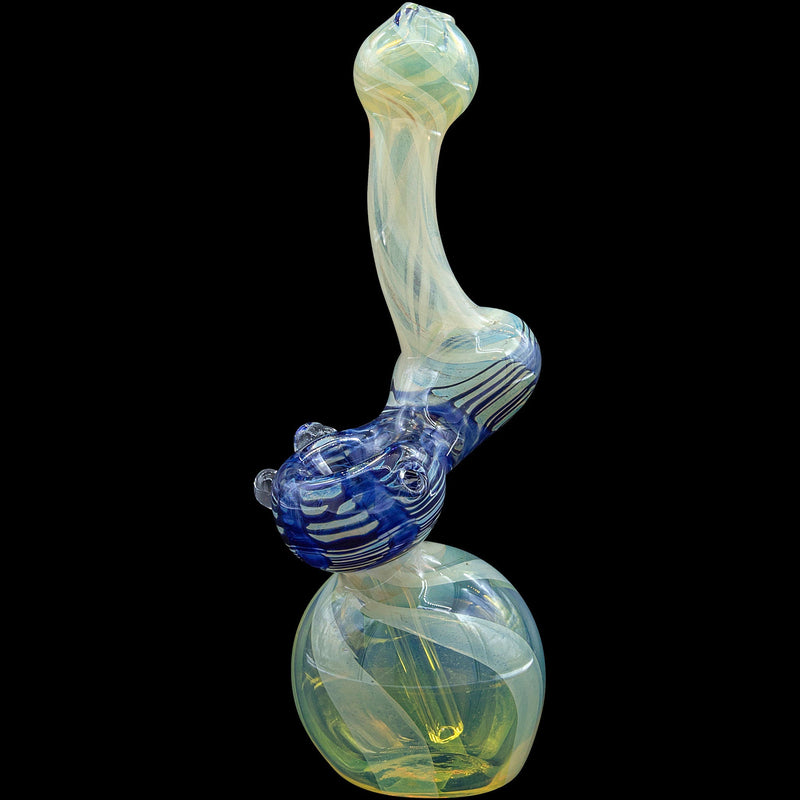 LA Pipes  Rake Bubb Fumed Sherlock Bubbler Pipe (Various Colors) LA Pipes