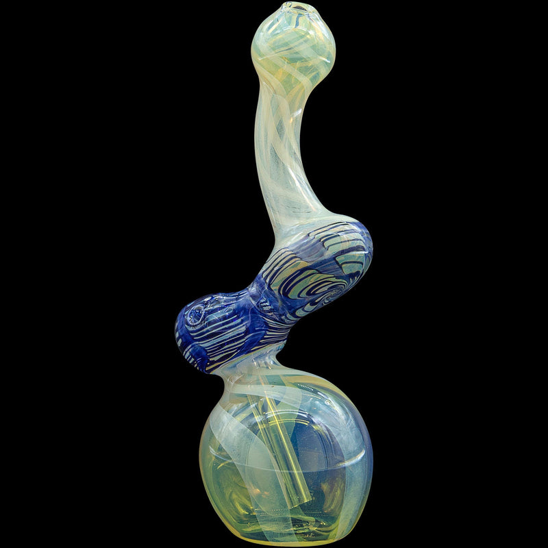 LA Pipes  Rake Bubb Fumed Sherlock Bubbler Pipe (Various Colors) LA Pipes